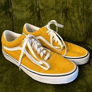 Mustard Suede Vans